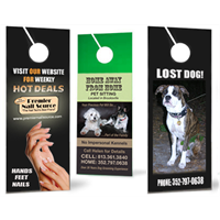 14pt Matte/Dull Door Hangers