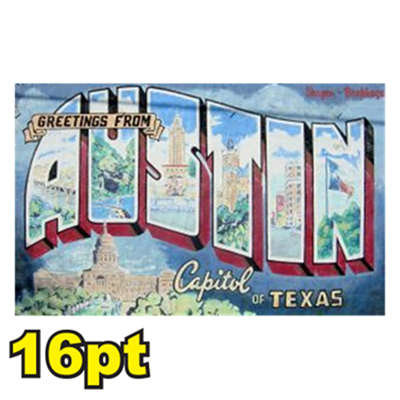 8 1/2" x 5 1/2" 16pt Postcards