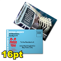 6" x 9" 16pt Postcards