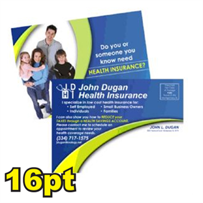 9" x 12" 16pt Postcards