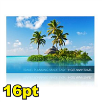 4 1/4" x 5 1/2" 16pt Postcards