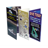 8" x 9" Brochure 100lb Text Gloss AQ