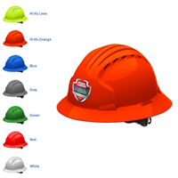 JSP Evolution Deluxe Full Brim Vented Hard Hat