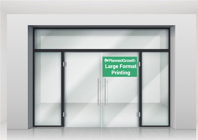 Storefront Half Door Vinyl