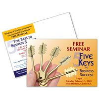6.5" x 9" 16pt Soft Touch Postcards