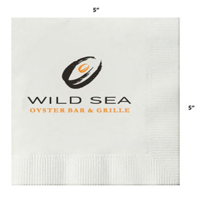 Promo Napkin - White