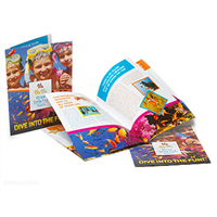 24 Page 8 1/2" x 11" Booklets 100lb Silk Text