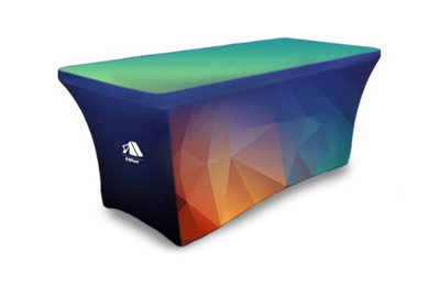 Tension Fabric Table Throw