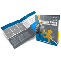 9" x 12" Brochure 100lb Cover