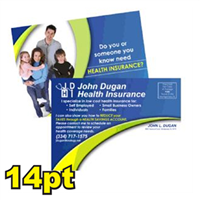 9" x 12" 14pt Matte/Dull Postcards