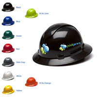 Pyramex Ridgeline Full Brim Hard Hat
