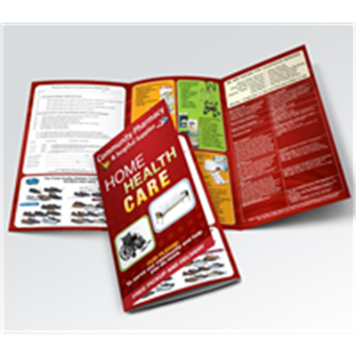 8 1/2" x 14" Brochure 100lb Cover