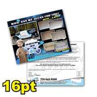 8 1/2" x 11" 16pt Postcards