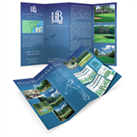 9" x 12" Brochure 100lb Text Gloss AQ