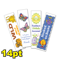 14pt Bookmarks 3 1/2" x 8 1/2"
