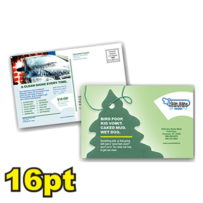 8 1/2" x 7" 16pt Postcards