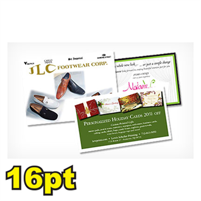5" x 15" 16pt Postcards