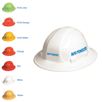Omega II Full Brim Hard Hat