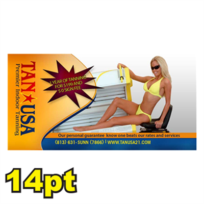 6" x 11" 14pt Postcards
