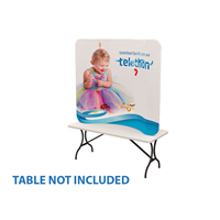 6ft Curve Tension Fabric Display