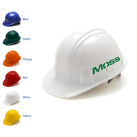 Pyramex Hard Hat - 4-Point Snap Lock