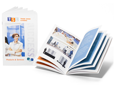 16 Page 8 1/2" x 11" Booklets 100lb Gloss Text