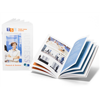 16 Page 8 1/2" x 11" Booklets 100lb Silk Text
